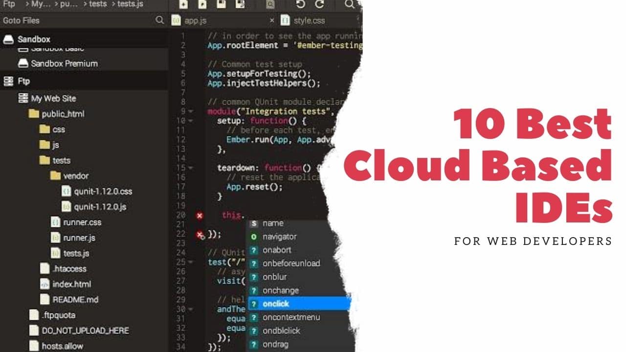 Read more about the article 10 Best Free Cloud based IDEs for Web Developers