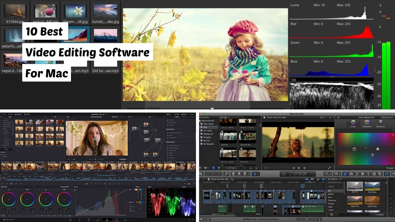 top rated video editing software for mac