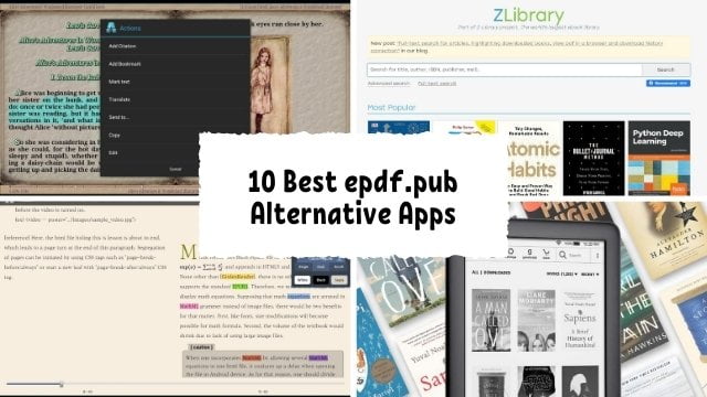 Read more about the article 10 Best epdf.pub Alternative Apps