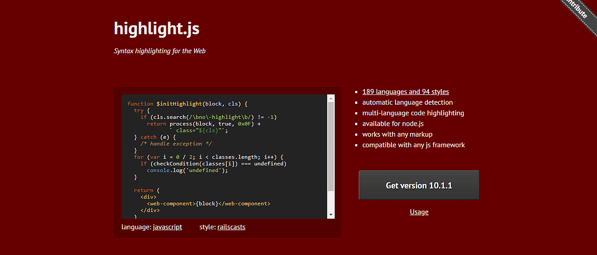 You are currently viewing 11 useful JavaScript syntax highlighter