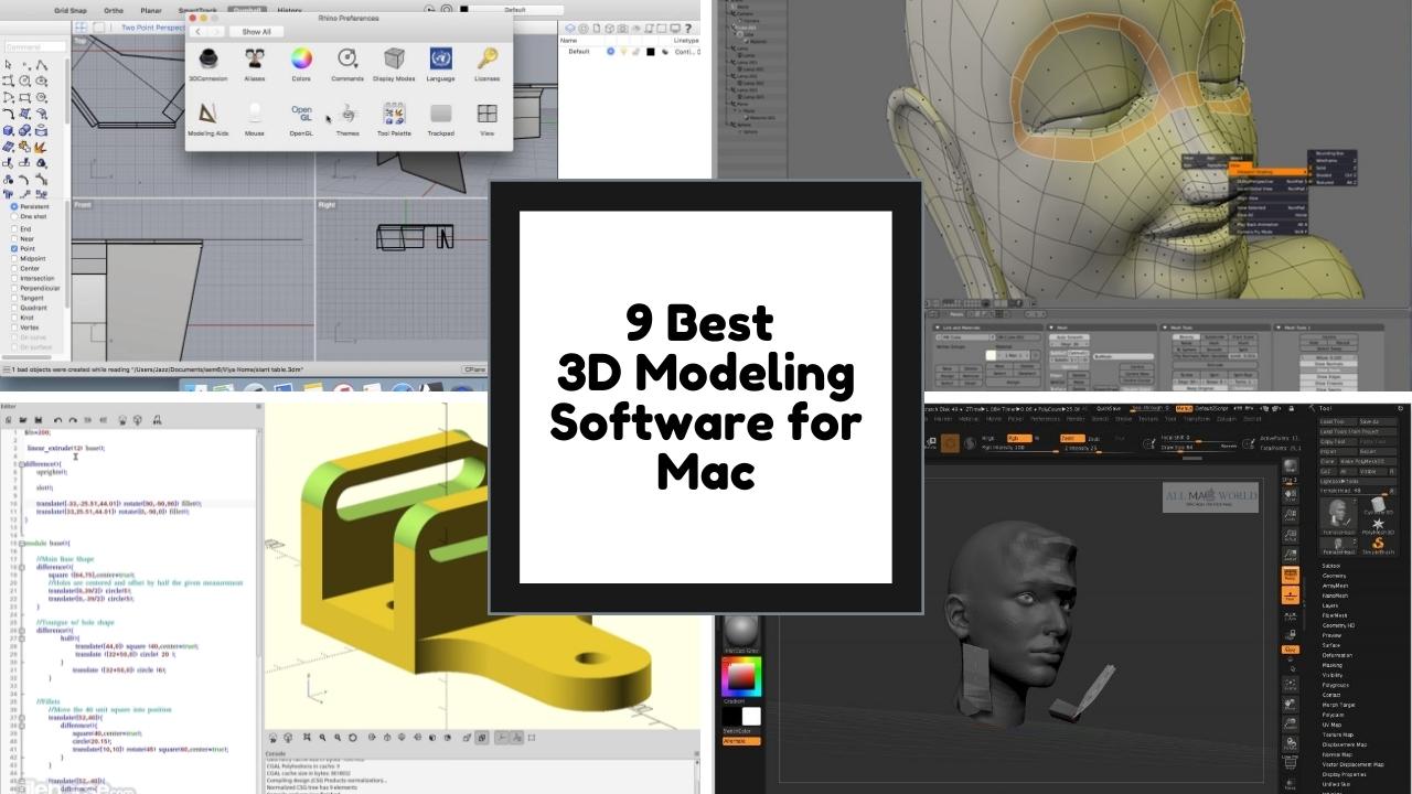 Read more about the article 9 Best 3D Modeling Software for Mac