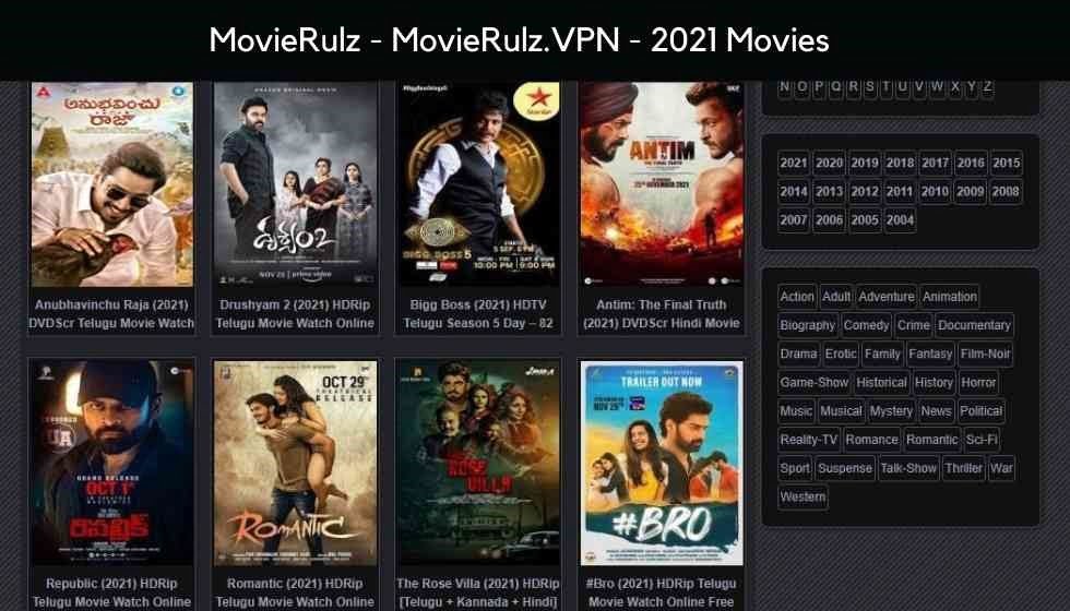 Read more about the article Movierulz – Watch Tamil, Telugu, Bollywood and Hollywood Full HD Movies