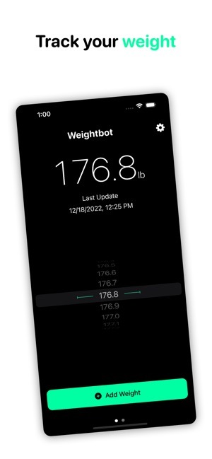 Read more about the article Weightbot – weight tracking app for iPhone